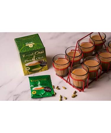  Royal Chai Royal Chai Elaichi Sweet 220g (Pack of 4) - Premium Instant Tea - Cardamom Tea - Natural - Indian Cardamom Tea with Instant Cardamom Tea - Buy Online on GoSupps.com