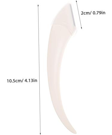 Fomiyes 4-Piece Facial Razor Set for Women | Painless Eyebrow Cutter & Hair Remover | Chrome Makeup Scissors - Buy Online on GoSupps.com