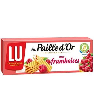 LU PAILLE D'OR|Paille D'Or Raspberry 170G|(Pack of 4)|best deal - Buy Online on GoSupps.com