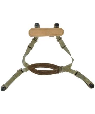 FMA TB269 Tactical Helmet Chin Strap with Bolts and Screws - Tan/Black - Buy Online on GoSupps.com