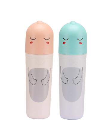 FRCOLOR 2pcs Boxes Portable Toothbrush Case Toothbrush Case For Travel Toothbrush Container