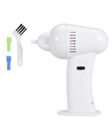 Goick Electric Ear Cleaner-Electrical Safety Vacuum Ear Cleaner Painless Cordless Ear Wax Remover with Nozzle Brush