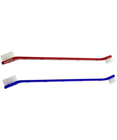 DOITOOL 2pcs Set Nylon Wire Toothbrush Dog Toothbrushes Double Sided Toothbrush Toothpaste Double Head - Buy Online on GoSupps.com