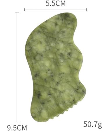 Buy Healifty Jade Gua Sha Scraping Board - Face & Neck Massage Tool for Radiant Skin | International Shipping Available - Buy Online on GoSupps.com
