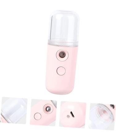 AUTSUPPL 1pc Portable Humidifier Mini Facial Mister Humidifiers with Essential Oils Mist Sprayer Pink Plastic - Buy Online on GoSupps.com