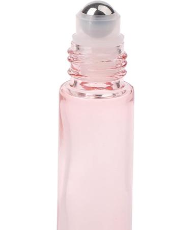 Wresty 10 Pack Pink Glass Roll On Bottles 10ml | Essential Oil & Perfume Sample Roller Bottles with Stainless Steel Balls | Travel-Friendly Dropper Included - Buy Online on GoSupps.com
