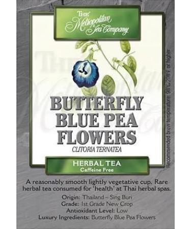 The Metropolitan Tea Company Butterfly Blue Pea Flowers Tea 250g / 0.55lbs - Buy Online on GoSupps.com