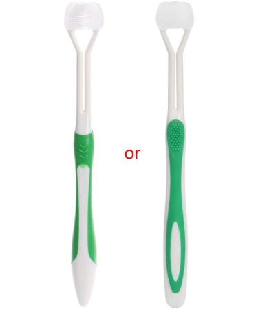 3-Sided Ultra Fine Soft Bristles Toothbrush for Adults | Health & Oral Care - Soft Blue - Buy Online on GoSupps.com