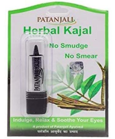 Baba Ramdev Patanjali HERBAL KAJAL 3gm Natural Herbal - Buy Online on GoSupps.com