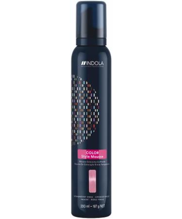 Indola Permanent Colour Mousse Strawberry Rose 200 ml - Buy Online on GoSupps.com