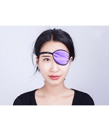 Shop 1PC Silk Eye Patch - Elastic Lazy Eye Mask for Kids & Adults | Comfortable Amblyopia & Strabismus Solution | 10 Count - Purple - Buy Online on GoSupps.com