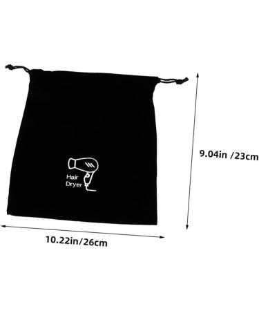 Gogogmee Flannel Hair Dryer Bag Hair Dryer Storage Hair Tool Travel Bag Travel Bag for Blow Dryer and Hair Tools Hair Dryer Bag for Travel Hair Tools Travel Bag Drawstring Bag - Buy Online on GoSupps.com