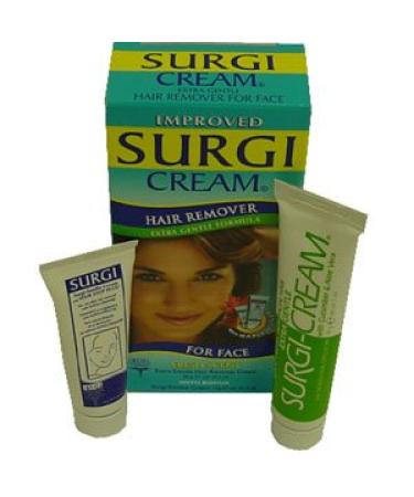Ardell Surgi Cream Hair Remover for Face Extra Gentle 1 oz