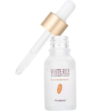 Facial Serum Essence White Rice Skin Care Deep Moisturizing High Hydrating Skin Nourish Face Dark Spot Correction Liquid Anti-Aging Firming Smooth Skin 15ml - Buy Online on GoSupps.com