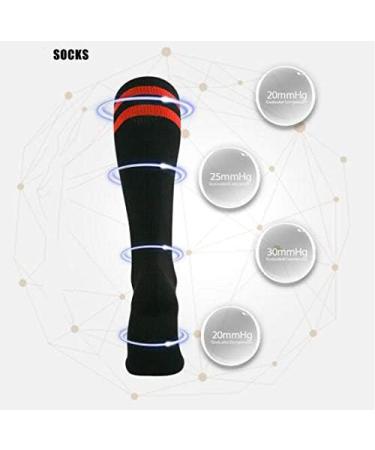 Buy ZLYJ Compression Stockings for Men & Women - Thrombosis Knee Highs XL B for Sports Support - Buy Online on GoSupps.com