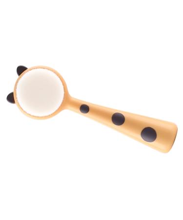 SOLUSTRE Manual Face Brush Household Facial Brush Face Exfoliator Face Washer Face Wash Brush Rose Gold Ribbon Facial Cleaning Brush Manual Facial Brush Miss Handheld Scrub Nylon