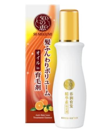 MG 50 MEGUMI Anti-Hair Loss Treatment Essence 160ml -With needed nutrients  improve blood circulation  strengthen hair roots  and improve thinning hair for stronger locks full of volume