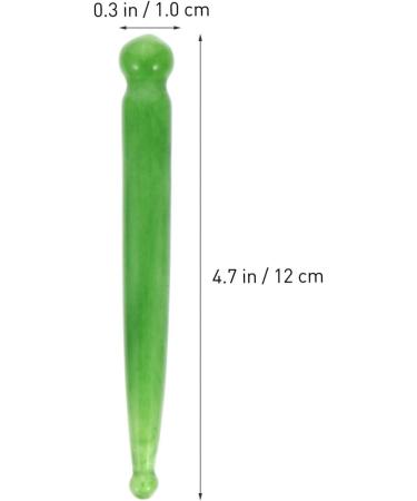 Healvian 2Pcs Manual Massage Pen & Gua Sha Tools - Facial Body Eye Neck & Back Massage Stick for Pain Relief - Buy Online on GoSupps.com
