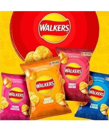 Walker Meaty Variety Multipack Crisps Box 20 x 25g | Assorted Flavors for Ultimate Snacking | Multipack | Savory and Crunchy - Buy Online on GoSupps.com
