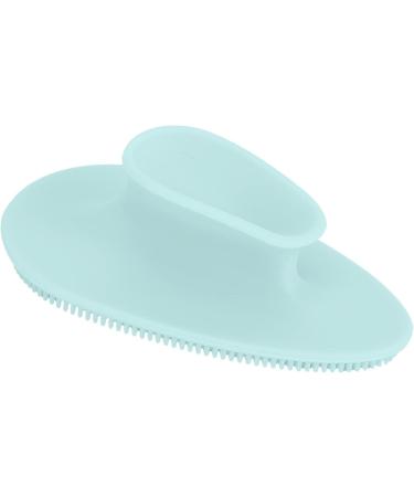 Silicone Face Brush for Deep Cleansing | Convenient Facial Cleaning Tool - Baby Shower Gift (Light Blue - Buy Online on GoSupps.com