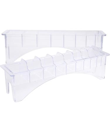 Clipper Guard Holder ANGGREK Guide Box Clipper Limit Comb Storage Box Hair Clipper Positioning Caliper Comb Organizer Case(Limit comb box 10 pcs) - Buy Online on GoSupps.com