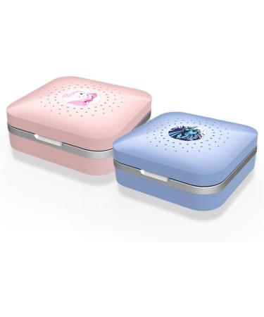 Flow Med Dry Care UV Box - Pink Hearing Aid Dryer & Cleaner with Case | Premium Hearing Aid Accessories - Buy Online on GoSupps.com