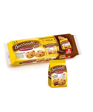 Balocco Balocco Gocciolotti biscuits with chocolate drops (8 mini wrappers 30 g) biscuits