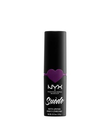 NYX Suede Matte Lipstick in STFU (Magenta) - Vegan Formula - Buy Online on GoSupps.com