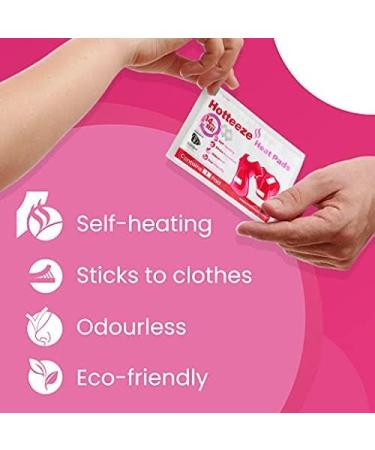 Hottetee Warming Cushion & Hand Warmer Set - Pain Relief for Sore Muscles & Menstrual Complaints | Heat Therapy | 10 Heating Pillows + 10 Hand Warmers - International Shipping Available - Buy Online on GoSupps.com