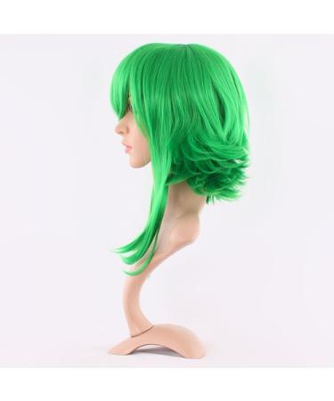 Buy MapofBeauty 50cm Green Medium Straight Women's Wig | 20 Inch Stylish Look - Fast International Shipping - Buy Online on GoSupps.com