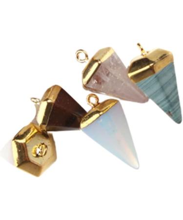 Lurrose 10 Pcs Crystal Diy Pendant J Necklace for Women Crystal Fashion Jewelry Charm Commemorate Miss - Buy Online on GoSupps.com