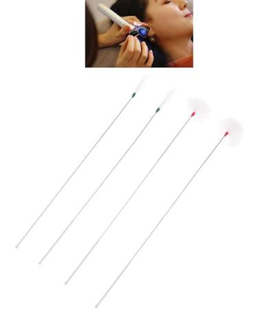 10Pcs Goose Feather Earpick Wax Remover Curette - Bamboo Handle Ear Cleaning Tools - Health Care (Color CC) - Buy Online on GoSupps.com