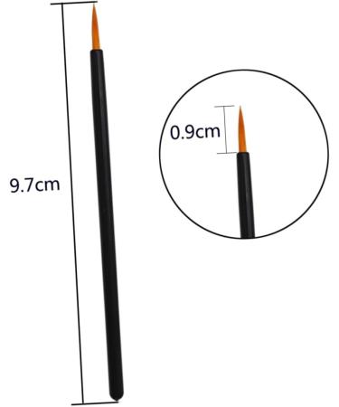 Beavorty Eyelash Brush 50pcs Disposable Eyeliner Brush Gel Eyeliner Brush Disposable Eyeliner With Hat Miss - Buy Online on GoSupps.com