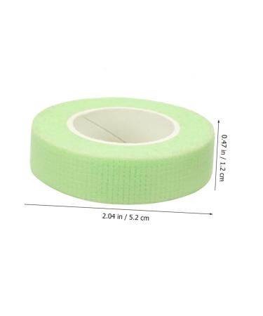 Mikinona 20 Rolls Eyelash Extension Tape - Double Eyelid Non-Woven Fabric Makeup Tape for Lifting - 5.5x1.2cm Green - Buy Online on GoSupps.com