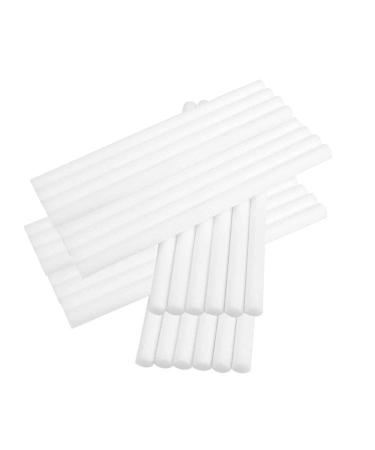 20Pcs Humidifier Sticks Cotton Filter Refill Sticks Humidifier Replacement Filter Cotton Sticks Humidifier Filter Stick Car Diffuser Sponge Refill Sticks Wick for USB Radiator Mini Humidifiers Bedroom