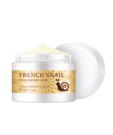 French Snail Extract Secretion Hyaluronic Acid Moisture Facial Cream Miracle Intensive Repair Cream 50g