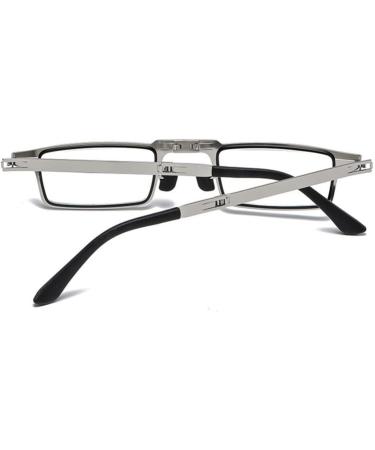 Limfer Portable Mini Blue Light Blocking Reading Glasses - Compact Folding UV Protection for Men & Women | Fashionable Jumping Hinge Design - Buy Online on GoSupps.com