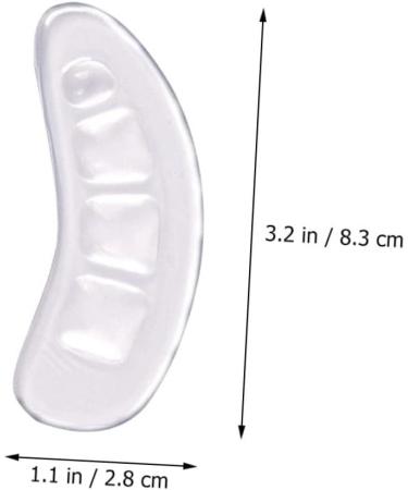 FOMIYES 6 Pairs Clear Anti-Wear Stickers for High Heels - Cushioned Inserts & Flannel Liners for Women s Clear Pumps - Buy Online on GoSupps.com