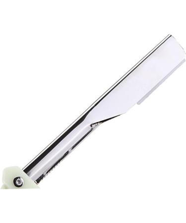 Minkissy Men's Bart Razor Classic Ustura Hairdresser Razor with Replacement Blades | Premium Metal Hair Styler | 1 Pcs White - Buy Online on GoSupps.com
