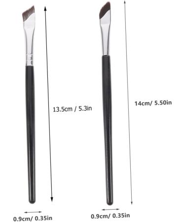 HAPINARY 1 Set Eyebrow Concealer Eyeliner Tool Eyebrows Brush Precision Concealer Brush Brow Brush Black Wood - Buy Online on GoSupps.com