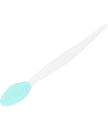 Silicone Nose & Lip Cleansing Brush - Double Sided Facial Exfoliator for Blackhead Removal & Moisturizing - Green - Buy Online on GoSupps.com