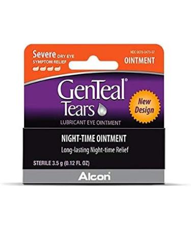 Genteal Tears Night-Time Ointment 3.5g - Hydrating Eye Relief - 0.12 Fl Oz - Buy Online on GoSupps.com