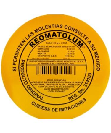 REOMATOLUM Ointment 100g - Original Pain Relief Unguent for Fast Recovery | Shop Internationally - Buy Online on GoSupps.com