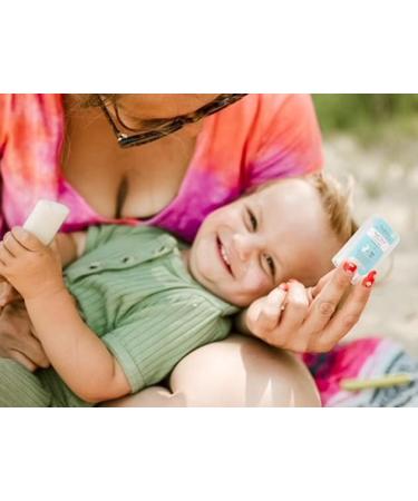 Babo Botanicals Baby Face Mineral Sunscreen Stick SPF 50 - Fragrance-Free Unscented 2 Count | International Shipping Available - Buy Online on GoSupps.com