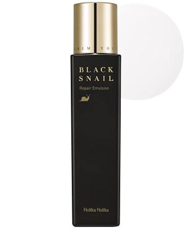 Holika Holika Prime Youth Black Snail Repair Emulsion 1 pack (1 x 160 ml) - Buy Online on GoSupps.com