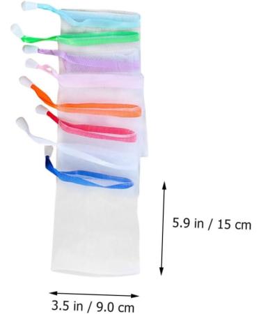 AUTSUPPL 30pcs Foaming Net Soap Soap Saver Holder Soap Sack Saver Foam Nets Soap Nylon - Buy Online on GoSupps.com