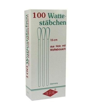 Cotton swabs wood 15 cm m.