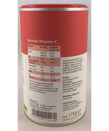  Sanatura Sanatura Acerola 3 x 175 g - Buy Online on GoSupps.com