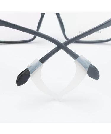 NORHOR 6 Pairs Anti-Slip Ear Hook Grip Glasses Accessories Ear Hook Eyeglass Temple Tip for Sunglasses and Glasses (White) - Buy Online on GoSupps.com