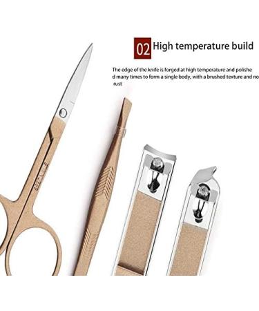 Torribala 9-in-1 Nail Clippers Beauty Tool Rustproof Acne Needle Suitable for Home Gift - Buy Online on GoSupps.com